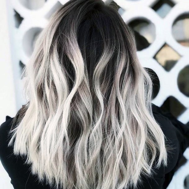 Womens Grey Ombre Hairstyles Ideas