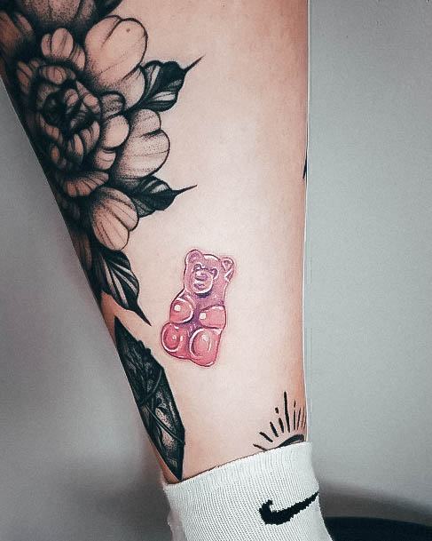 Womens Gummy Bearly Gummy Bear Tattoo Ideas