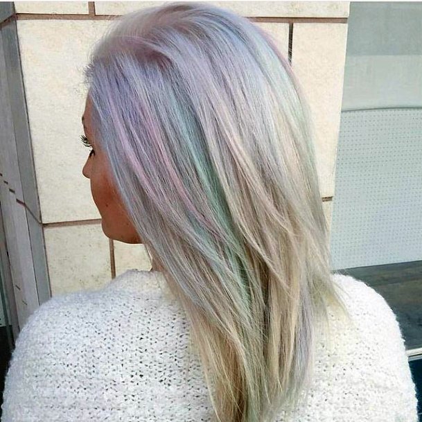 Womens Hairstyles Art Grey Ombre Hairstyles