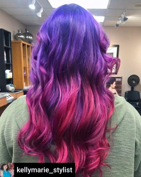 Womens Hairstyles Ideas Pink Ombre