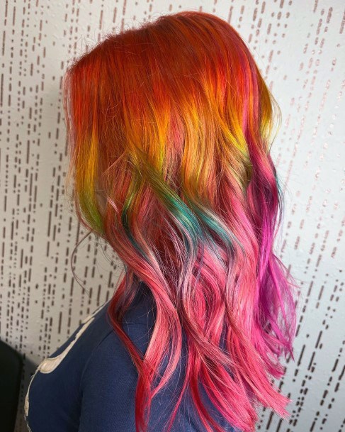 Womens Hairstyles Ideas Rainbow