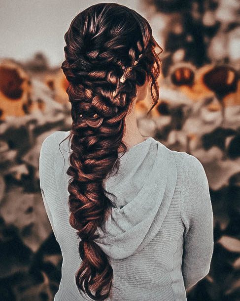 Womens Hairstyles Ideas With Braided Design