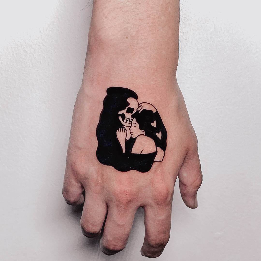 Womens Hand Tattoos (30)