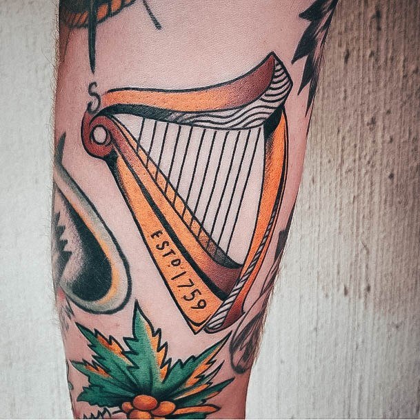 Womens Harp Good Looking Tattoos