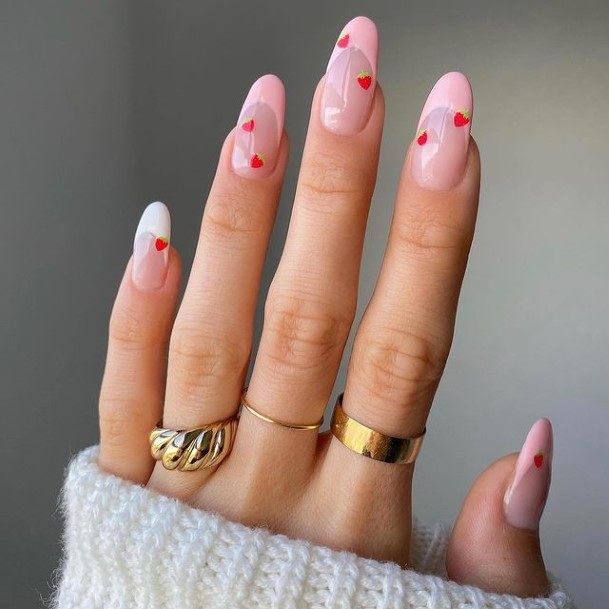 Womens Heart Girly Nail Designs