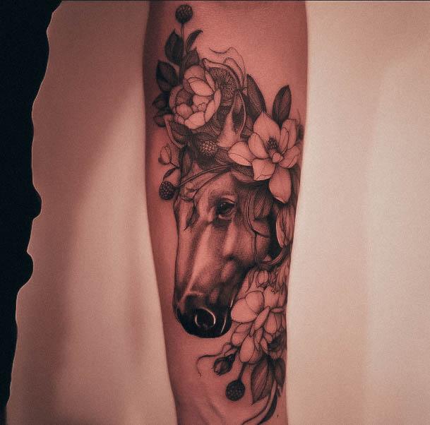 Womens Horse Tattoo Design Ideas