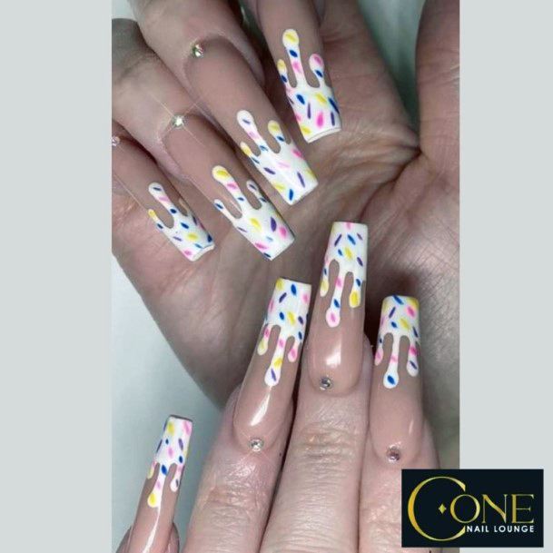 Womens Ice Cream Good Looking Nails