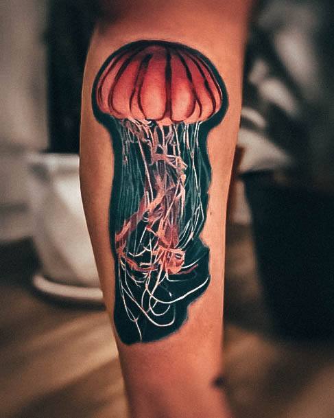 Womens Jellyfish Girly Tattoo Designs