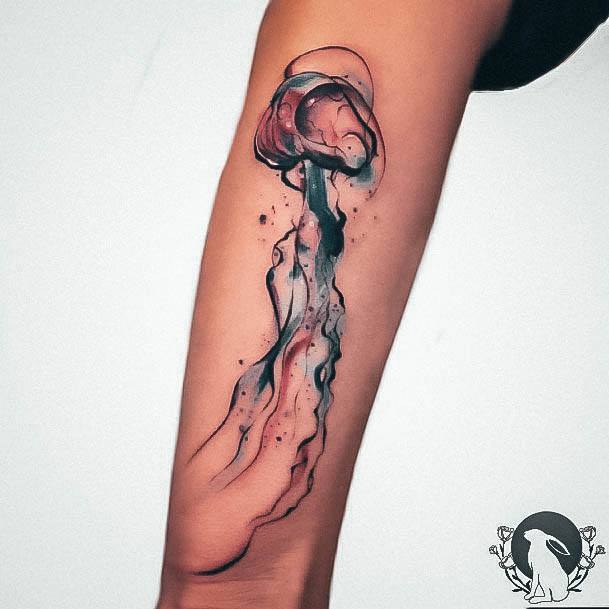 Womens Jellyfish Tattoo Looks