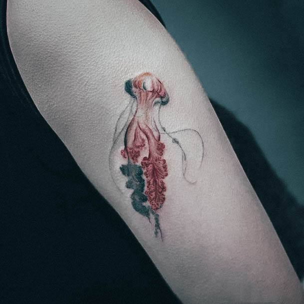 Womens Jellyfish Tattoo Styles