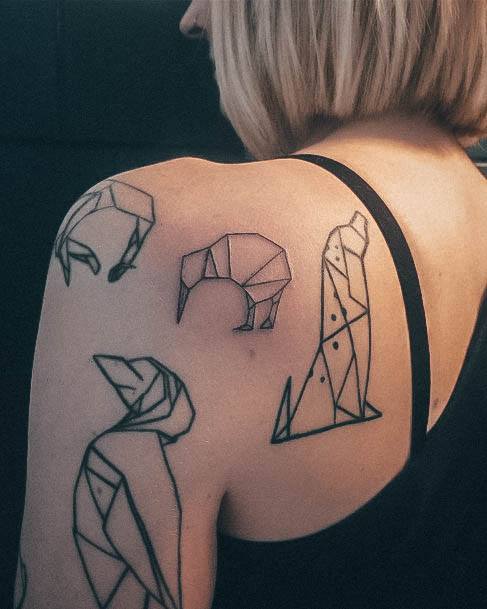 Womens Kiwi Bird Tattoos