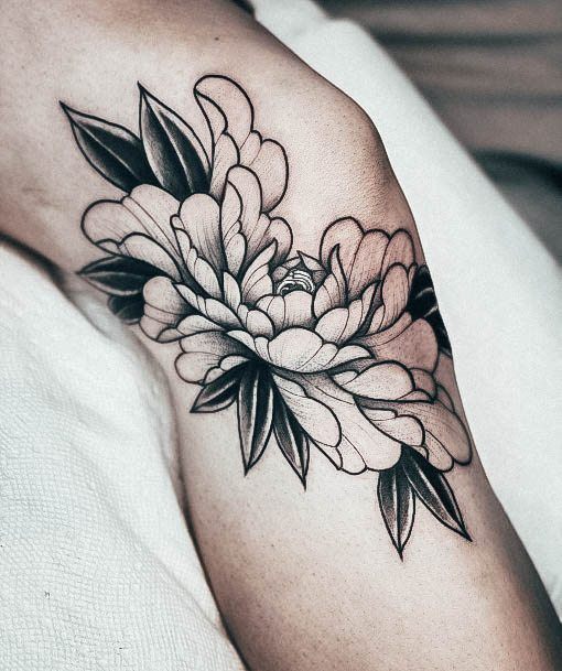 Womens Knee Good Looking Tattoos