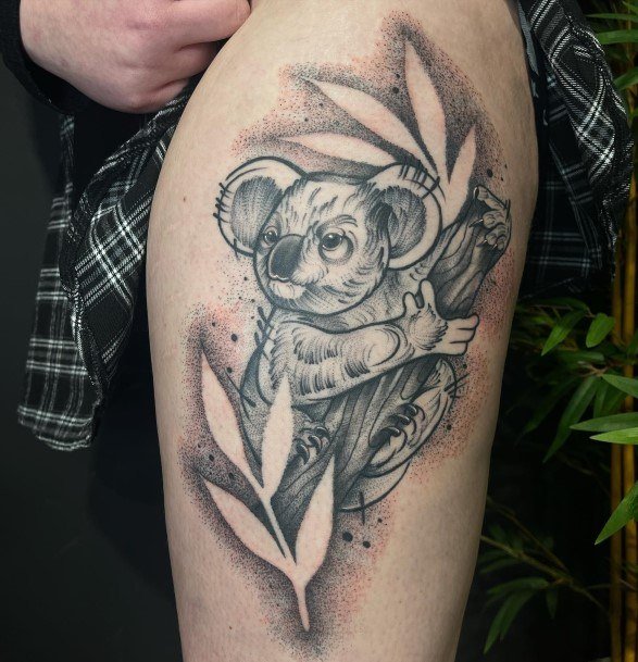 Womens Koala Good Looking Tattoos