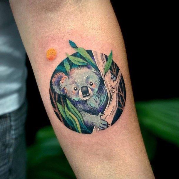 Womens Koala Tattoos