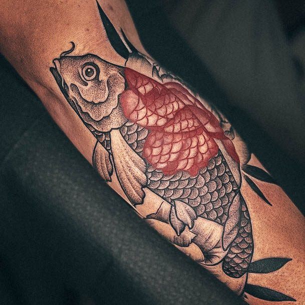 Womens Koi Fish Super Tattoo Designs