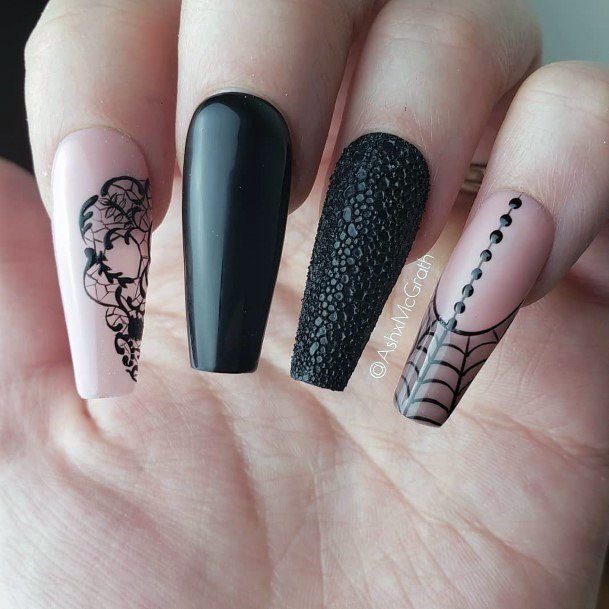 Womens Lace Nails