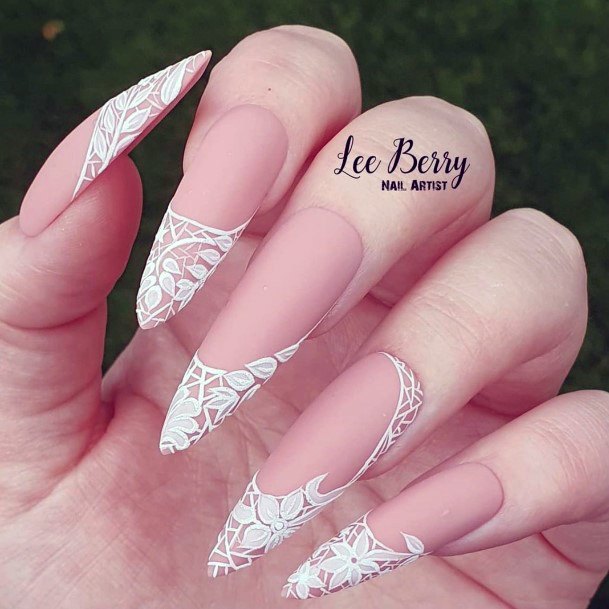 Womens Lace Super Nail Designs