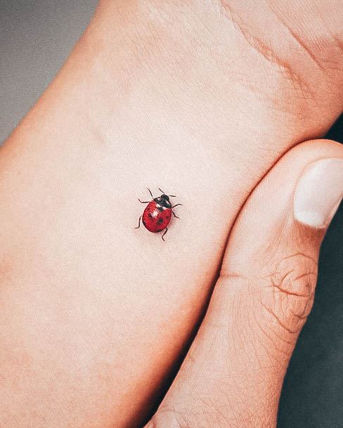 Womens Ladybug Tattoos