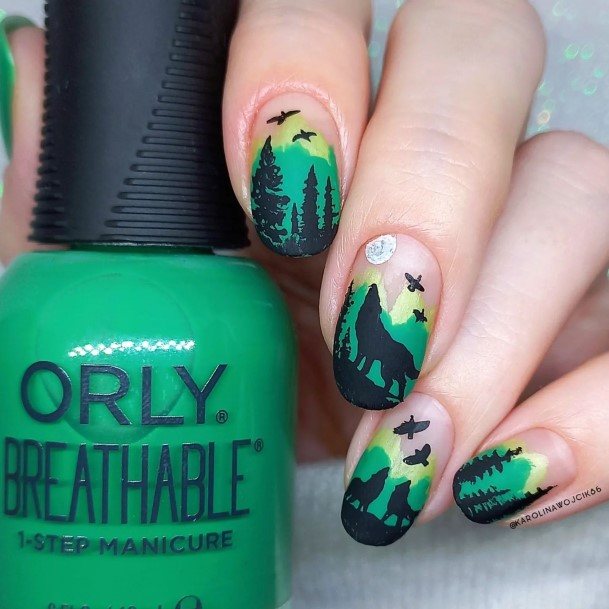 Womens Landscape Good Looking Nails