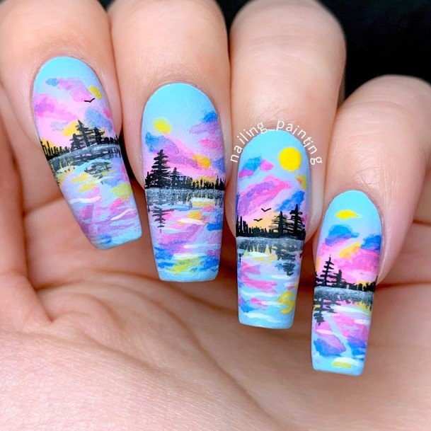 Womens Landscape Nails