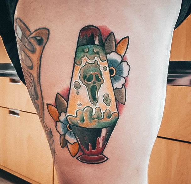 Womens Lava Lamp Tattoos