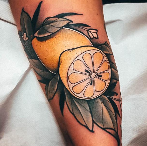 Womens Lemon Tattoo Looks