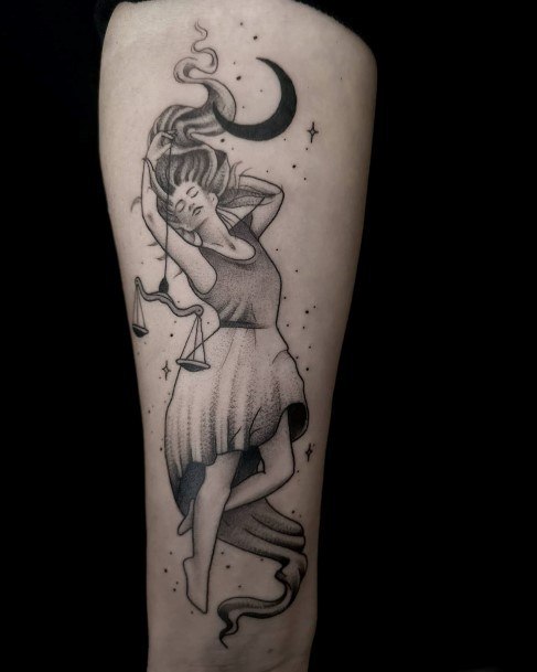 Womens Libra Tattoos