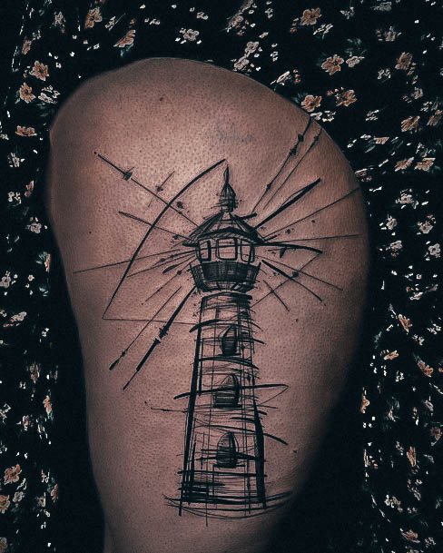 Womens Lighthouse Tattoos