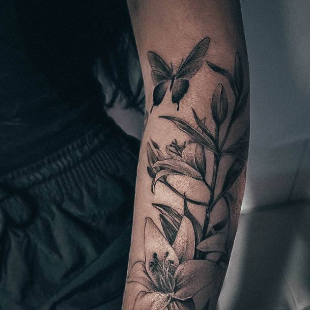 Womens Lily Good Looking Tattoos