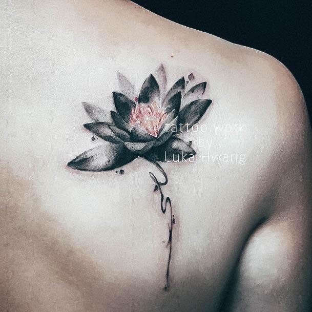 Womens Lily Tattoo Design Ideas On Back