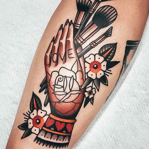 Womens Lovely Artistic Tattoo Ideas