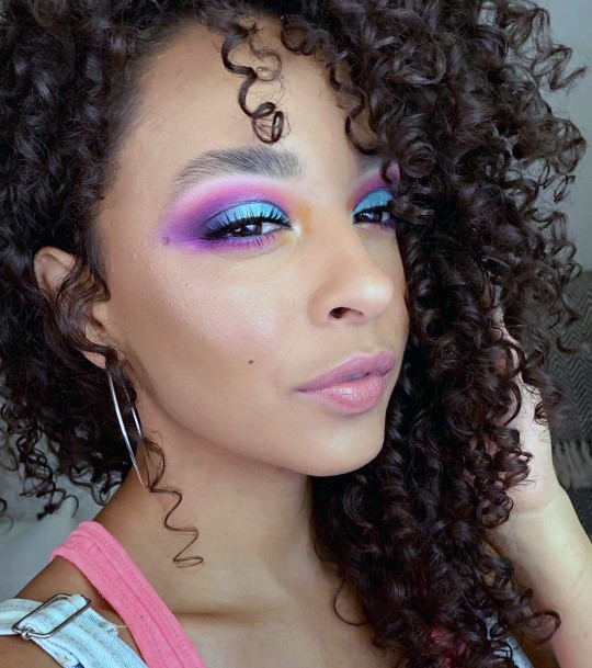 Womens Lovely Combo Pink And Blue Good Eyeshadow