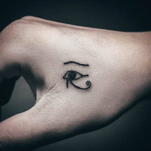 Womens Lovely Eye Of Horus Tattoo Ideas