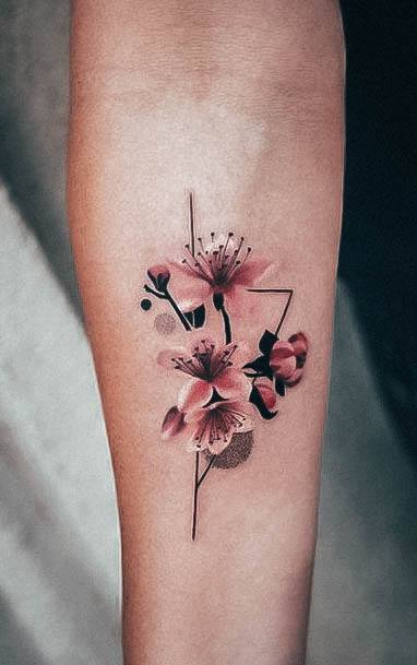 Womens Lovely Floral Tattoo Ideas