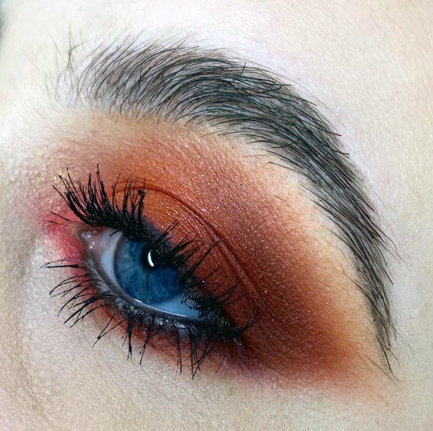 Womens Lovely Red Eyeshadow