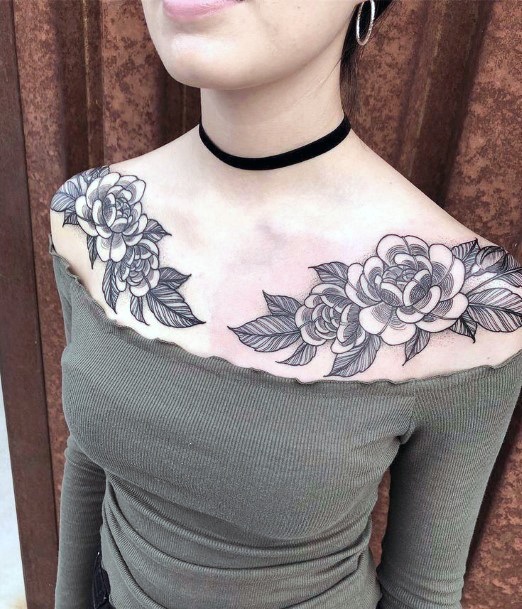 Top 100 Best Chest Tattoo Ideas For Women Cool Female Designs 