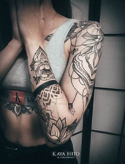 Womens Mandala Good Looking Tattoos