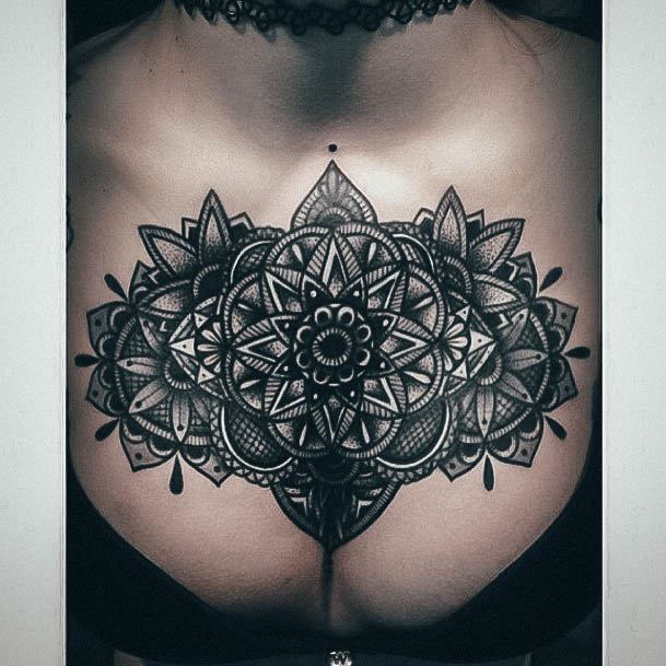 Womens Mandala Tattoo Design Ideas