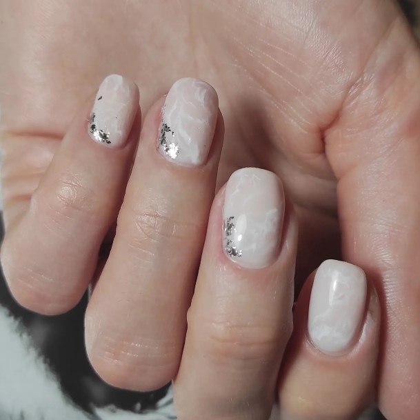 Womens Marble Nail Design Ideas