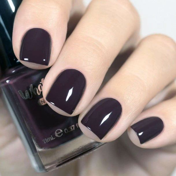 Womens Maroon Nail Ideas