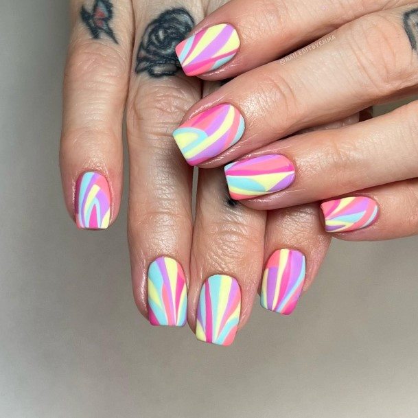 Womens Matte Nail Design Ideas