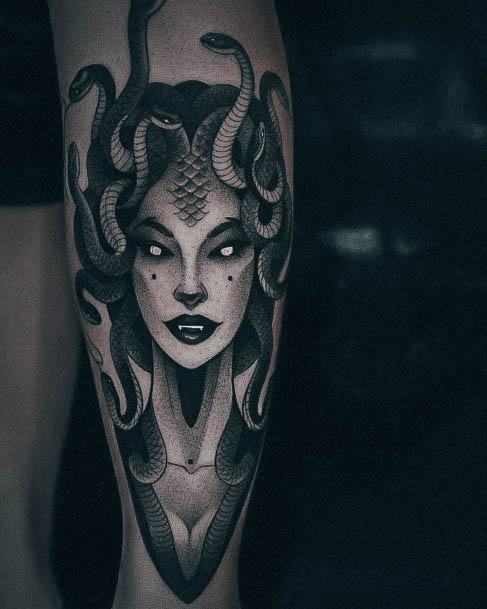 Womens Medusa Good Looking Tattoos