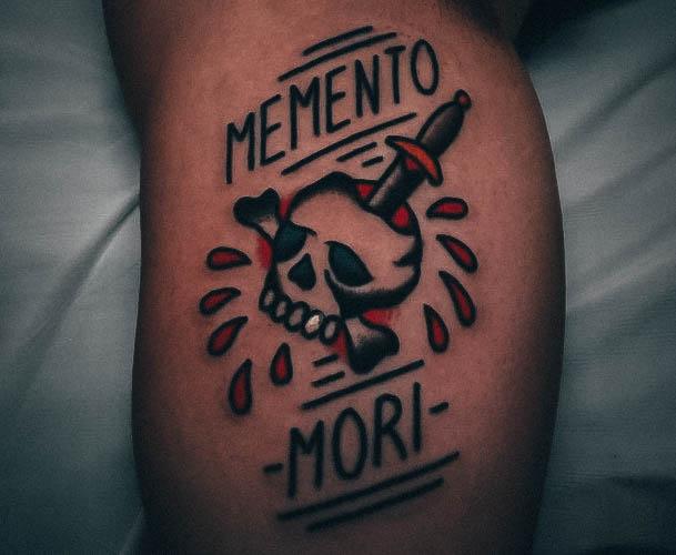 Womens Memento Mori Super Tattoo Designs