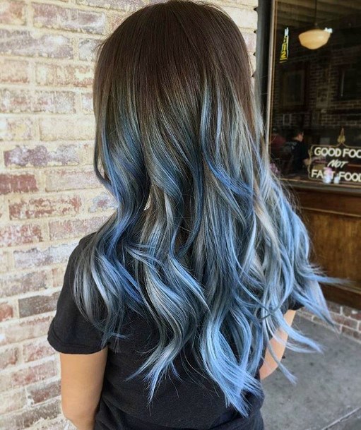 Womens Mermaid Hair Balayage Perfect For An Ethereal Unique Look