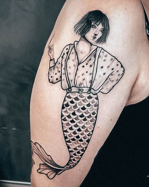 Womens Mermaid Tattoo Design Ideas