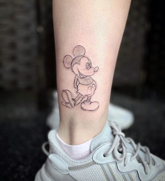 Womens Mickey Mouse Tattoos