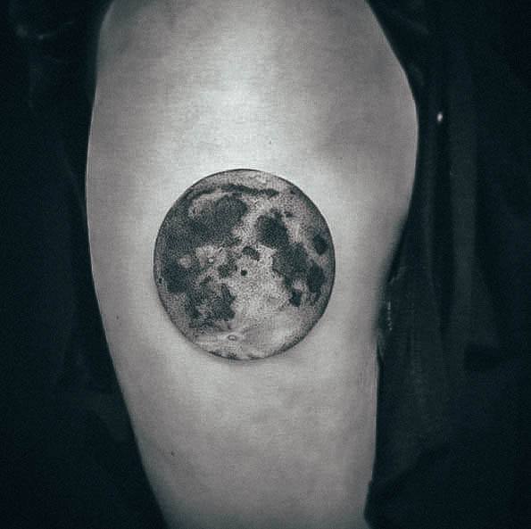 Womens Moon Good Looking Tattoos