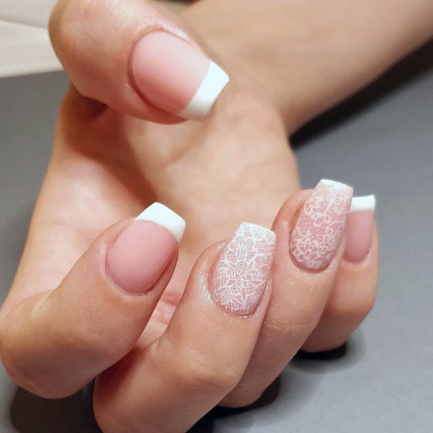 Womens Nail Ideas Lace