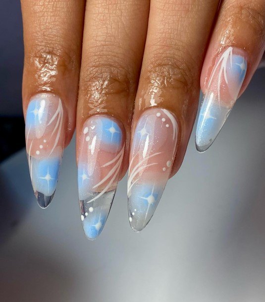 Womens Nail Ideas Translucent