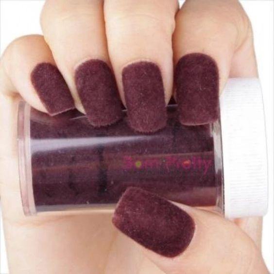 Womens Nail Ideas Velvet